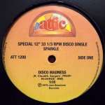 Sparkle & Two Man Sound - Disco Madness / Que Tal America - new reissue - Attic - Disco
