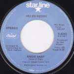 Helen Reddy - Angie Baby / Emotion - Capitol Records - Rock