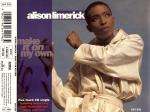 Alison Limerick - Make It On My Own - Arista - US House