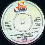 Randy Edelman - The Night Has A Thousand Eyes - 20th Century Records - Pop