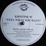 Kristine W - Feel What You Want - Champion - House