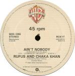 Rufus & Chaka Khan - Ain't Nobody - Warner Bros. Records - Soul & Funk
