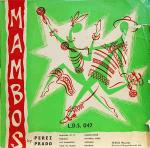 Perez Prado And His Orchestra - Mambos - Seeco Records - Jazz