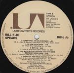 Billie Jo Spears - Billie Jo - United Artists Records - Folk