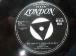 Johnny Cash & The Tennessee Two - Ballad Of A Teenage Queen - London Records - Rock