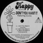 Davina - Don\'t You Want It - Happy Records - Deep House