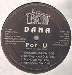 Dana Stovall - For U - Clubhouse Records - US House