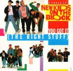 New Kids On The Block - You Got It (The Right Stuff) - CBS - Synth Pop