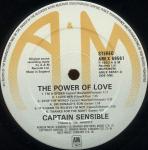 Captain Sensible - The Power Of Love - A&M Records - Punk
