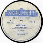 West End  - Hot For Rocking - S.O.U.N.D. Recordings - Soul & Funk