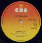 Keith Barrow - Turn Me Up - CBS - Disco