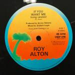 Roy Alton -  If You Want Me - Island Records - Reggae