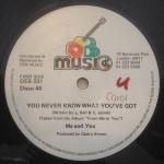 Me And You - You Never Know What You've Got - D.E.B. Music - Reggae