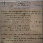 Dylan Thomas - Dylan Thomas Reading Dylan Thomas, Vol One - Caedmon Records - Soundtracks