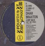 Dhar Braxton - Jump Back (Set Me Free) - 4th & Broadway - US House