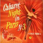 Various - Cabaret Night In Paris No.3 - Columbia - Soundtracks