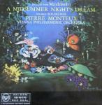 Pierre Monteux & Wiener Philharmoniker - Mendelssohn Incidental Music To A Midsummer Night's Dream Schubert Music From Rosamunde - RCA Red Seal - Classical