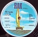 Kandidate - Don't Wanna Say Goodnight - RAK - Disco