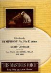 Pyotr Ilyich Tchaikovsky, Guido Cantelli & Orchestra Del Teatro Alla Scala - Symphony No.5 In   E Minor - His Master's Voice - Classical
