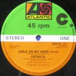 The Fatback Band - Girls On My Mind - Atlantic - Soul & Funk