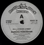 Barbara Pennington - On A Crowded Street - Record Shack Records - Soul & Funk