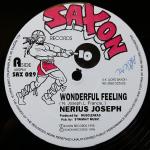 Nerious Joseph - Wonderful Feeling	 - Saxon Records - Reggae