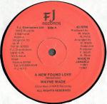 Wayne Wade - A New Found Love - F.J. Records - Reggae