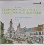 Wolfgang Amadeus Mozart,  Josef Krips & Israel Philharmonic Orchestra - Symphony No. 41 Jupiter / Symphony No. 35 Haffner - Ace Of Diamonds - Classical