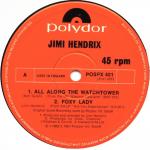 Jimi Hendrix - All Along The Watchtower - Polydor - Rock