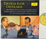 Max Bruch, Ludwig van Beethoven, David Oistrach & Igor Oistrach - Violin Concerto No. 1 In G Minor, Op. 26 / Romances For Violin & Orchestra No. 1 In G Major Op. 40 No. 2 In F Major, Op. 50 - Deutsche Grammophon - Classical