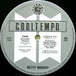 Betty Wright - Pain - Cooltempo - Soul & Funk