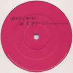 Gloria Gaynor - Last Night - Logic Records - UK House