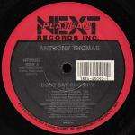 Anthony Thomas - Don't Say Goodbye - Next Plateau Records Inc. - House